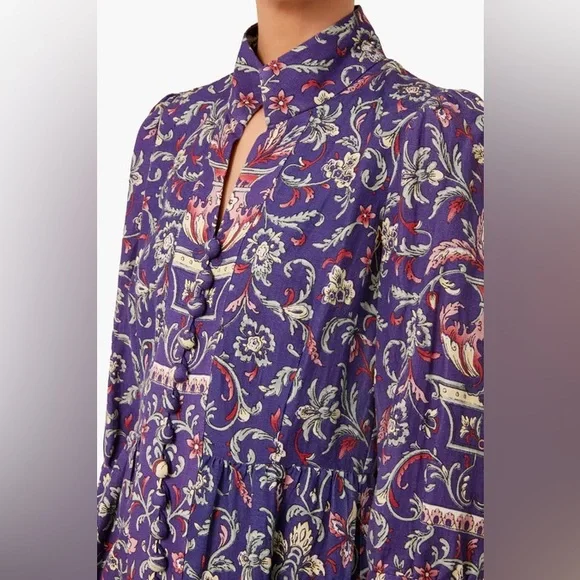 Tuckernuck Avignon Aubergine Eliana Dress - Picture 2 of 5